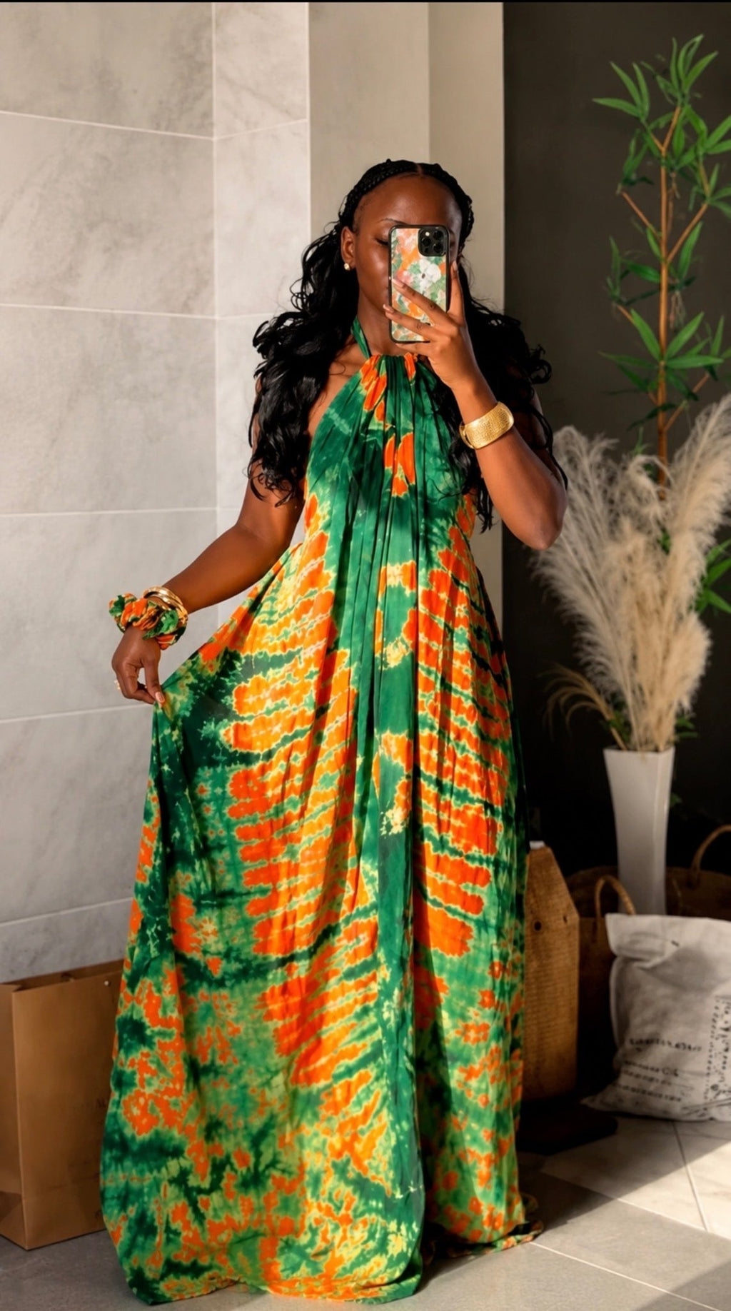 Paradise Backless Dera Maxi Dress - Dera by Passion